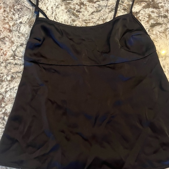 S Urban Outfitters Black Satin Strappy-Back Adjustable Party Evening Womens - Picture 7 of 9